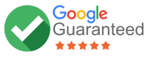 Google guaranteed logo.