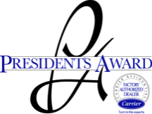 Presidents award logo.