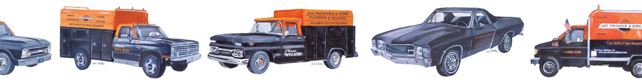 Joseph Frederick & Sons trucks photo.