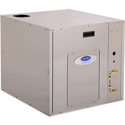 Carrier Infinity® Split System Geothermal Heat Pump.